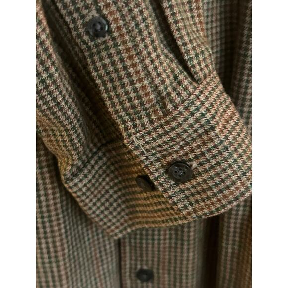 Firethorn Silver Herringbone Hunting Shooting Wool Shirt XXL - Picture 6 of 12